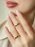 حلقه ساده، زنانه و مردانه، برند ژوپینگ کد ۰۲