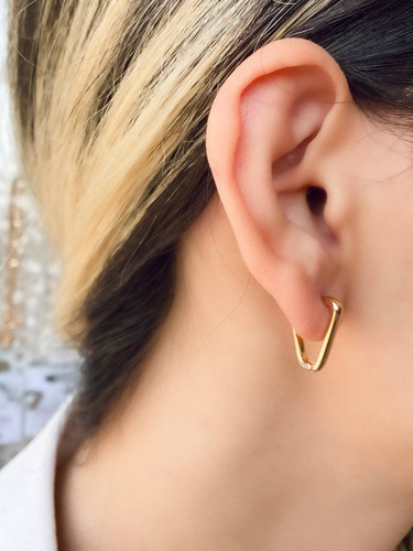 گوشواره حلقه ای، مدل مثلثی، برند ژوپینگ