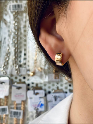 گوشواره حلقه ای ساده، برند ژوپینگ کد ۱۲