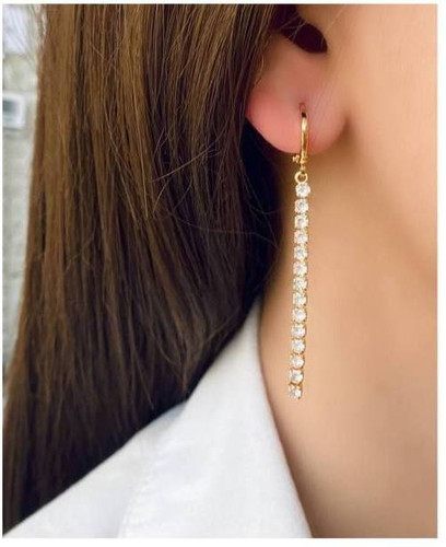 گوشواره حلقه ای مدل تنیسی، برند ysx