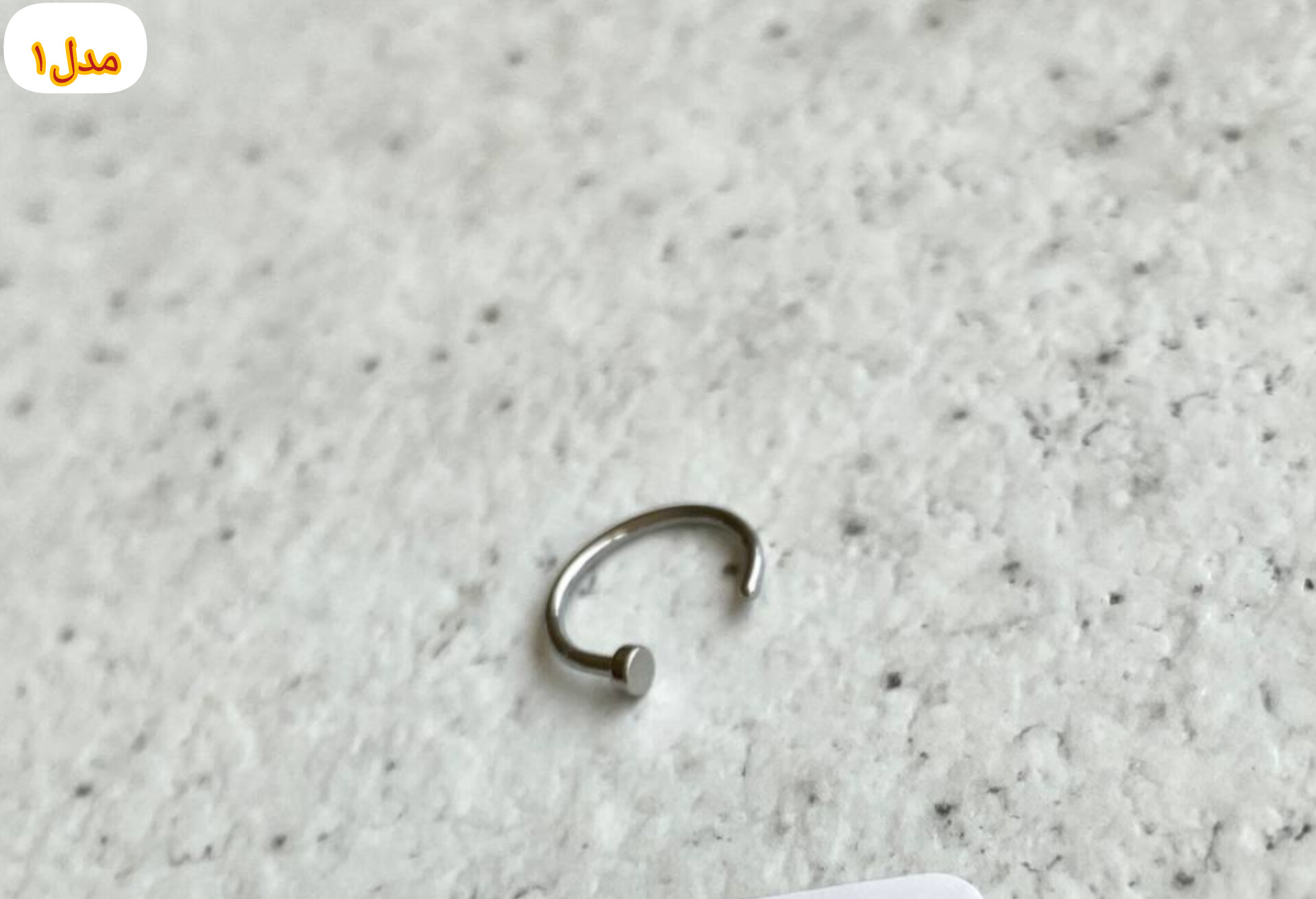 پیرسینگ بینی، مدل حلقه ای با تنوع مدل