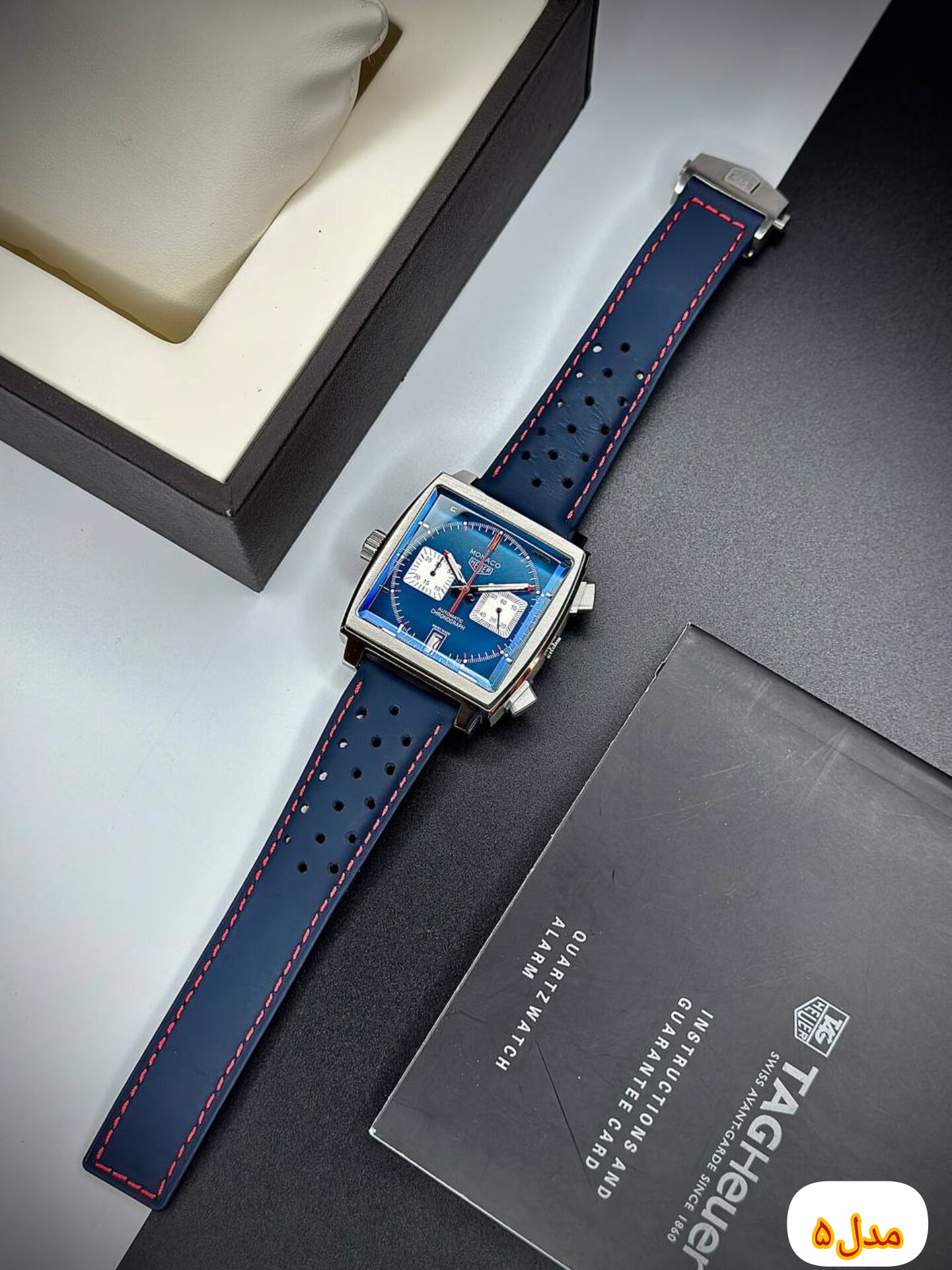 ساعت مچی مردانه تگ هویر (TAG Heuer) مدل موناکو