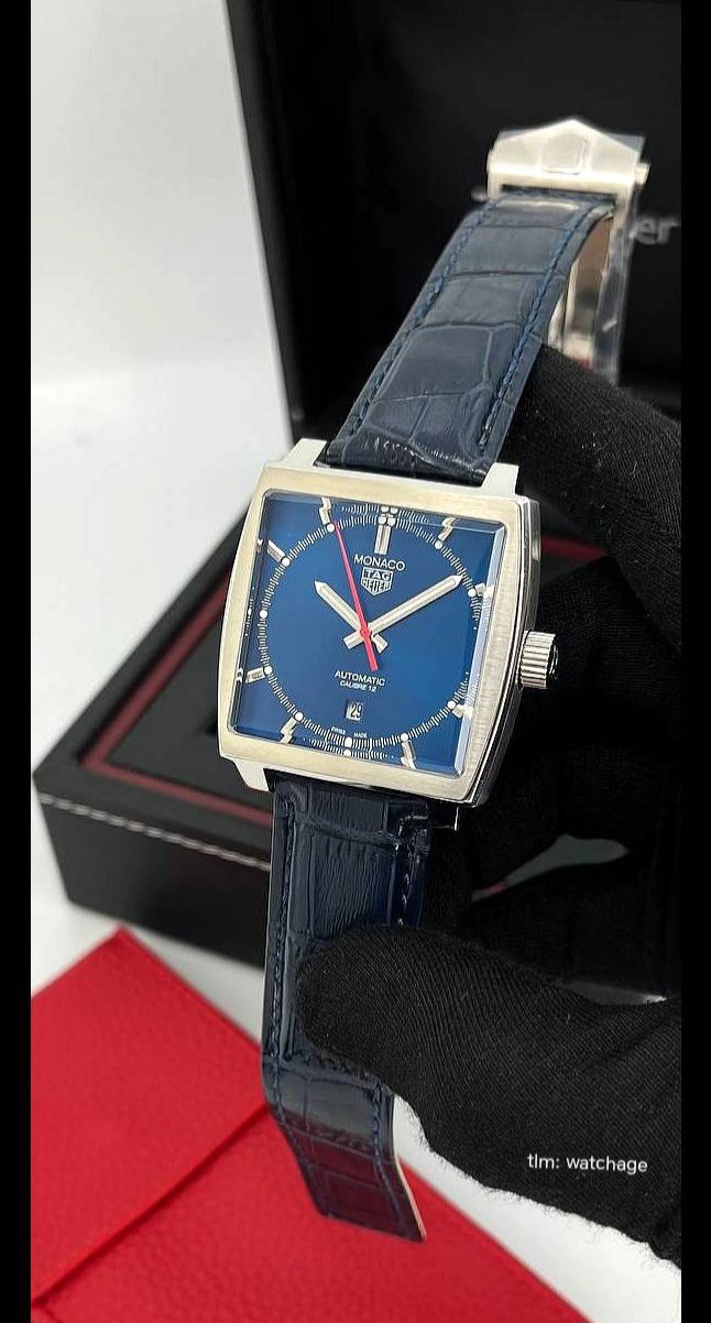 ساعت مچی مردانه برند تگ هویر TAG Heuer مدل موناکو کد 02