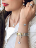 سرویس زنانه، مدل چشم نظر، برند ysx کد ۰۲