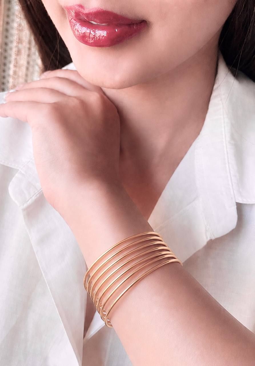 النگو ساده، مدل آینه ای، بسته سه عددی، برند ژوپینگ